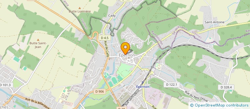 localisation de l'entreprise GRILL DES PRESSOIRS à EPERNON