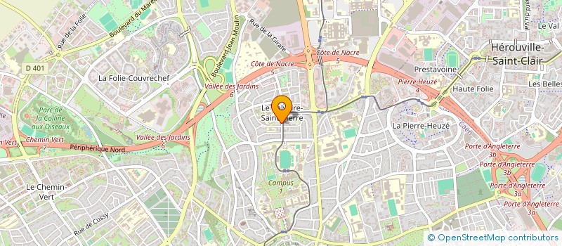 localisation de l'entreprise GRILL DONER à CAEN
