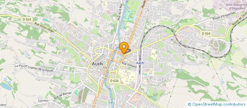 localisation de l'entreprise GRILL HOUSE  AUCH