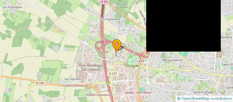 localisation de l'entreprise GRILL'INN  SAINT-GEORGES-DES-COTEAUX