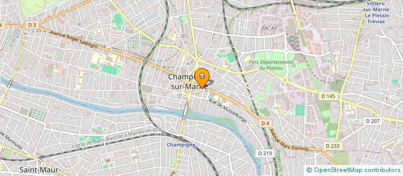 localisation de l'entreprise GRILL ISTANBUL à CHAMPIGNY-SUR-MARNE