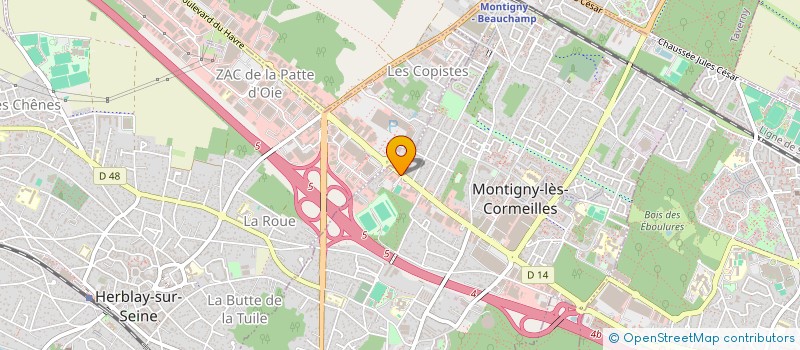 localisation de l'entreprise GRILL & KHO à MONTIGNY-LES-CORMEILLES