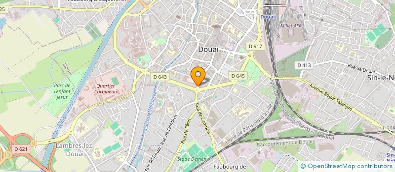 localisation de l'entreprise GRILL NES  DOUAI