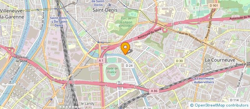 localisation de l'entreprise GRILL-ROOM à SAINT-DENIS