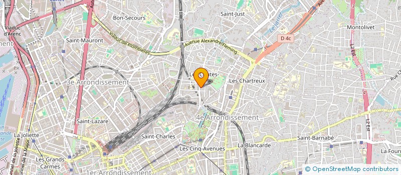 localisation de l'entreprise GRILLADE 40 à MARSEILLE