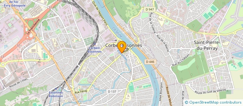 localisation de l'entreprise GRILLADE CORBEIL à CORBEIL-ESSONNES