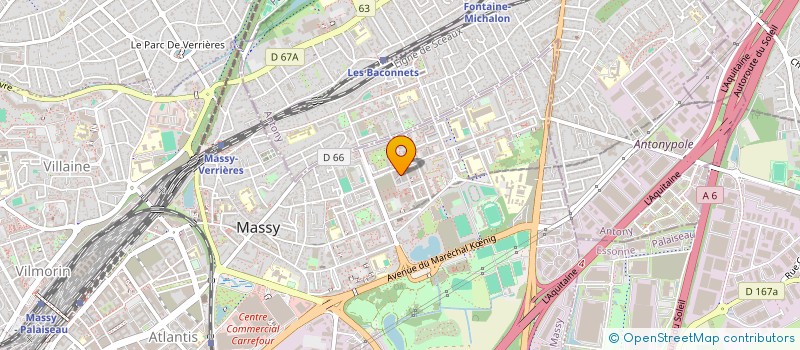localisation de l'entreprise GRILLADE MASSY à MASSY