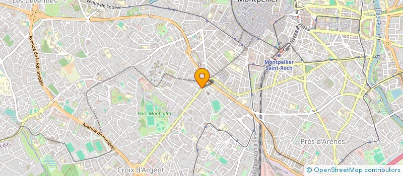 localisation de l'entreprise GRILLADES AVENUE à MONTPELLIER