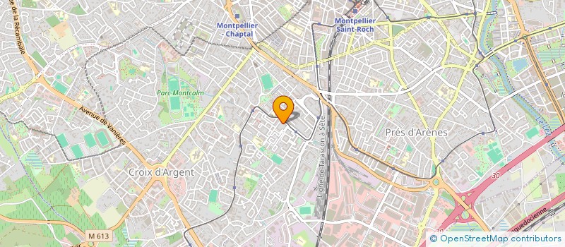 localisation de l'entreprise GRILLADES & COMPAGNIE à MONTPELLIER