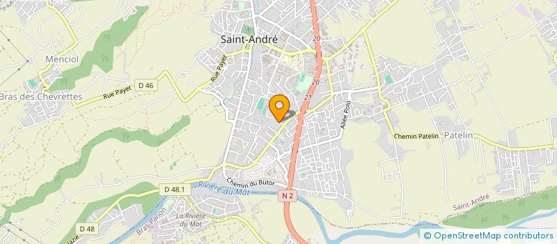 localisation de l'entreprise GRILLADES LA KOUR à SAINT-ANDRE