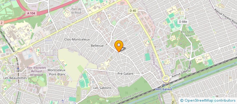 localisation de l'entreprise GRILLADES ROYALES à VILLEPINTE