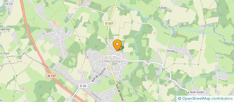 localisation de l'entreprise GRILLAS-ALCANTARA  TREILLIERES