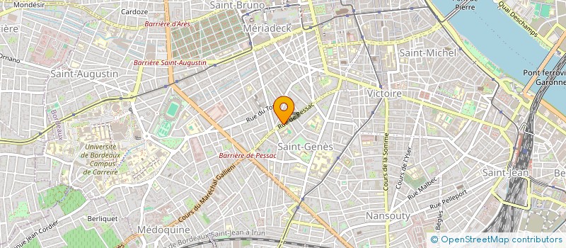 localisation de l'entreprise GRILLZ CREOLE  BORDEAUX