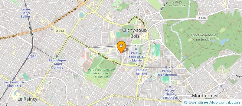 localisation de l'entreprise GRILO RENOV à CLICHY-SOUS-BOIS