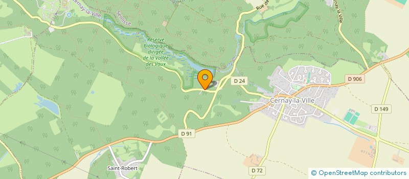 localisation de l'entreprise GRIM  CERNAY-LA-VILLE