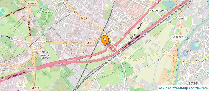 localisation de l'entreprise GRIM ELECTRIC à LATTES