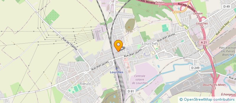 localisation de l'entreprise GRIM ENVIRONNEMENT  TRITH-SAINT-LEGER