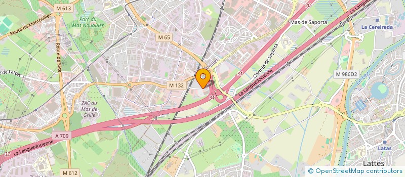 localisation de l'entreprise GRIM SERVICES à LATTES