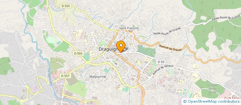 localisation de l'entreprise GRIMA DISTRIBUTION à DRAGUIGNAN