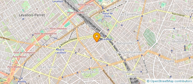 localisation de l'entreprise GRIMACE à PARIS