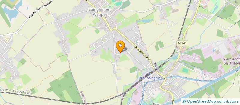 localisation de l'entreprise GRIMAGE PRODUCTIONS  SAINGHIN-EN-WEPPES