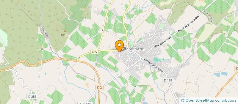 localisation de l'entreprise GRIMAL  POUSSAN