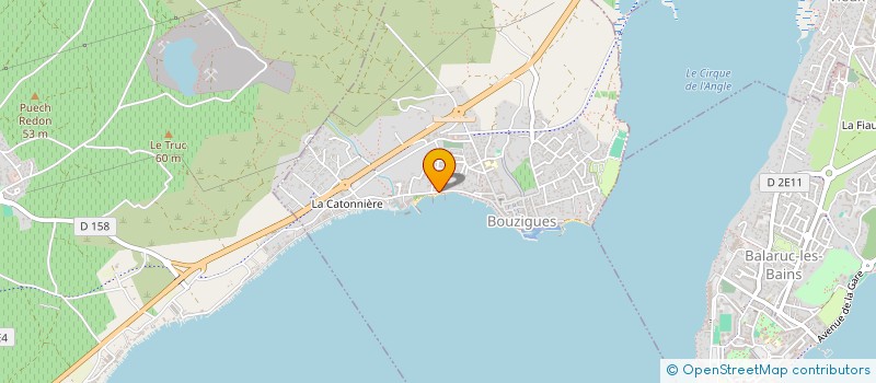 localisation de l'entreprise GRIMAL COQUILLAGES à BOUZIGUES