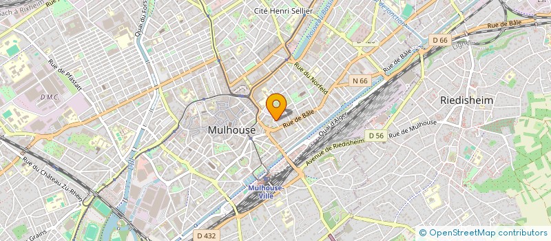 localisation de l'entreprise GRIMAL GATIN BENOIT  MULHOUSE