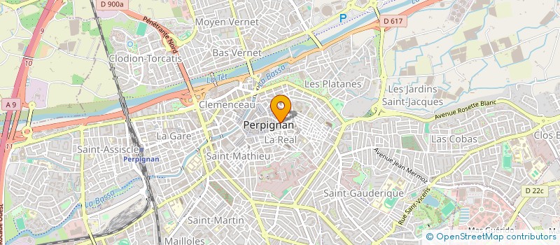 localisation de l'entreprise GRIMAL SARL à PERPIGNAN