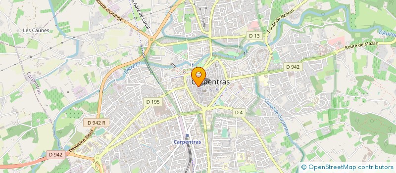 localisation de l'entreprise GRIMALDI D'ESDRA ET COMPAGNIE à CARPENTRAS
