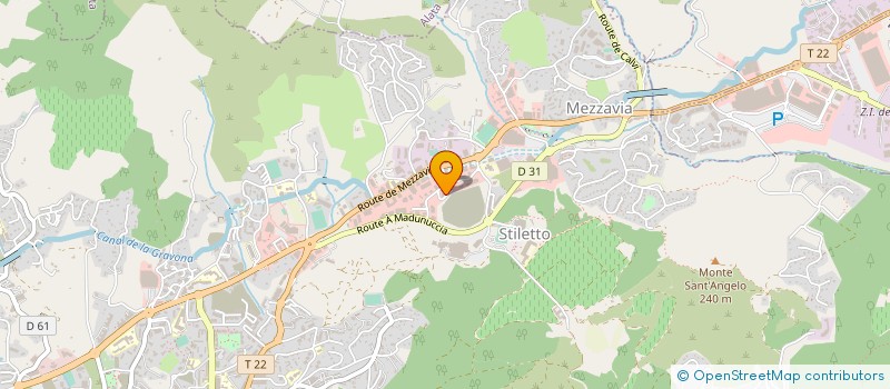 localisation de l'entreprise GRIMALDI ET CIE à AJACCIO
