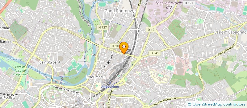 localisation de l'entreprise GRIMALDI INVESTISSEMENT à ANGOULEME