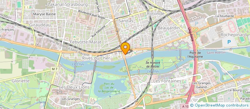 localisation de l'entreprise GRIMALDI MANAGEMENT  TOURS