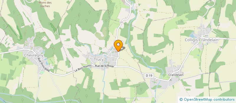 localisation de l'entreprise GRIMAR  TRUCY