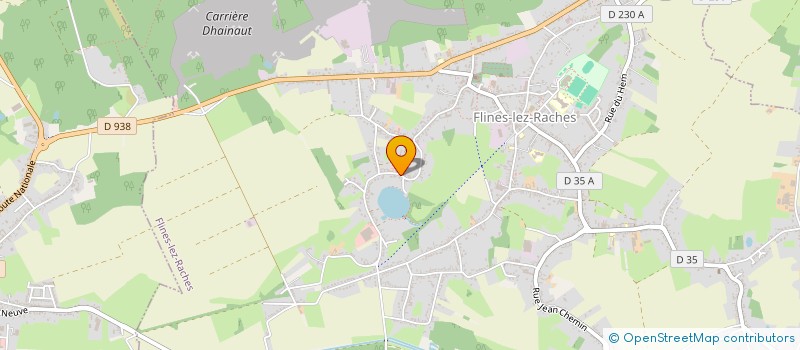 localisation de l'entreprise GRIMAS  FLINES-LEZ-RACHES