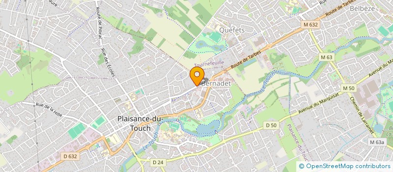 localisation de l'entreprise GRIMASUD  PLAISANCE-DU-TOUCH