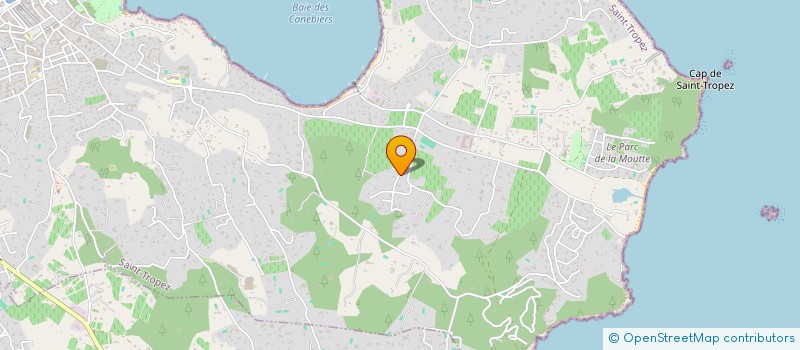 localisation de l'entreprise GRIMAUD 331  SAINT-TROPEZ