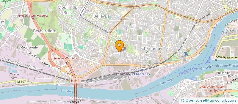 localisation de l'entreprise GRIMAUD à NANTES