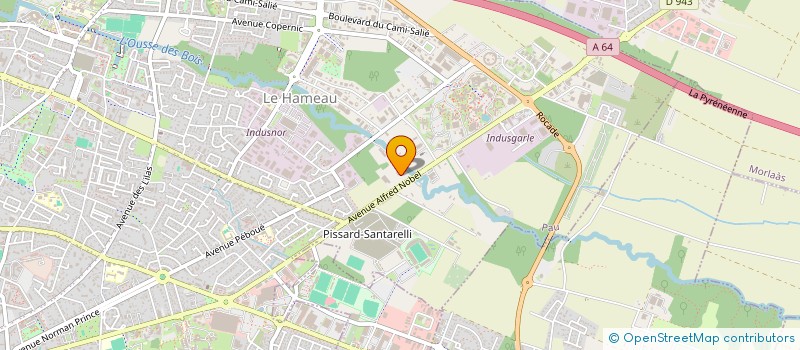 localisation de l'entreprise GRIMAUD à PAU