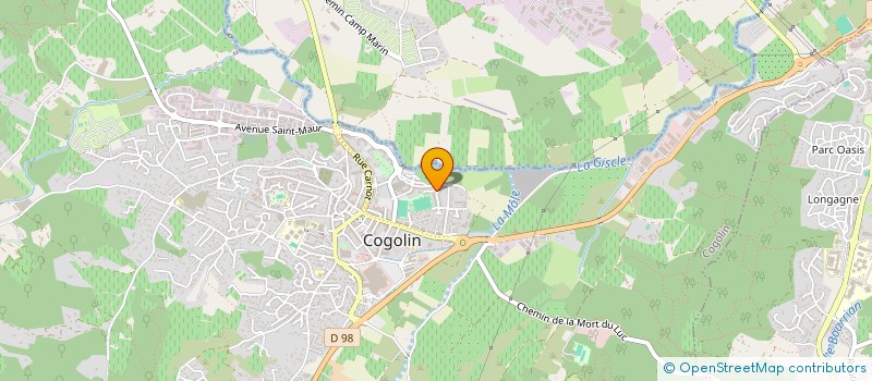 localisation de l'entreprise GRIMAUD SHOTOKAN KARATE à GRIMAUD