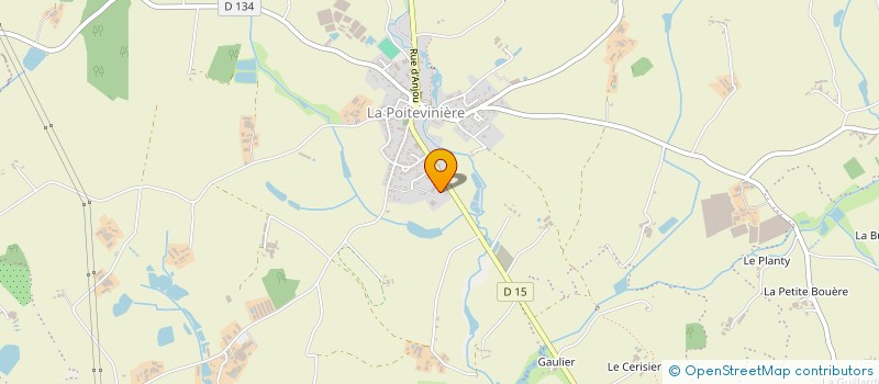 localisation de l'entreprise GRIMAULT AMENAGEMENT  BEAUPREAU-EN-MAUGES