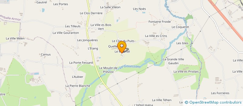 localisation de l'entreprise GRIMAULT DROUET CONTAINERS à LAMBALLE-ARMOR