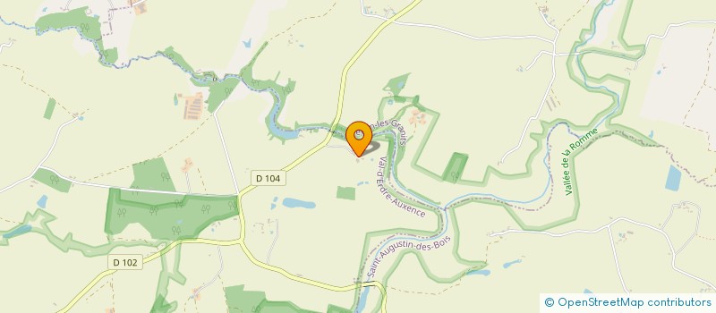 localisation de l'entreprise GRIMAULT FRERES  VAL D'ERDRE-AUXENCE