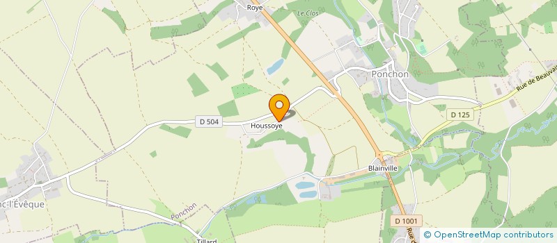 localisation de l'entreprise GRIMAUX ALEXANDRE  PONCHON