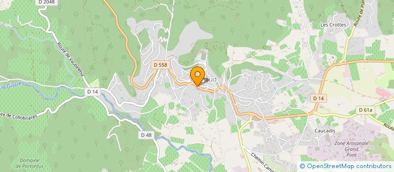 localisation de l'entreprise GRIMAZUR à GRIMAUD