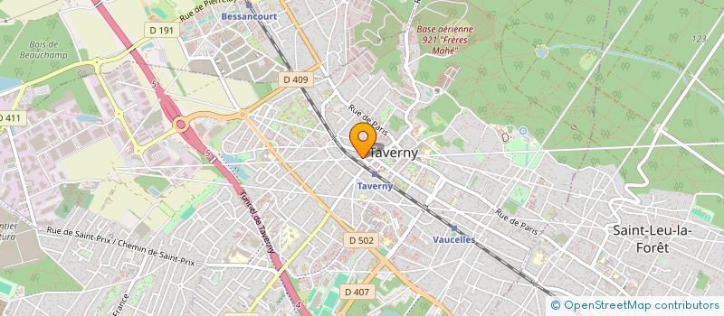 localisation de l'entreprise GRIMBERG ET ASSOCIES à TAVERNY