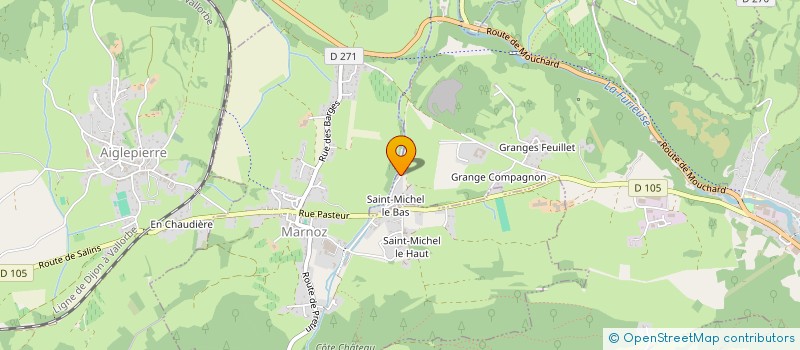 localisation de l'entreprise GRIMCAN  SALINS-LES-BAINS