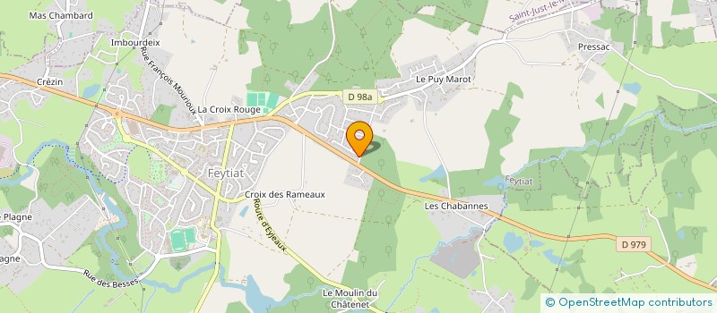 localisation de l'entreprise GRIMM à FEYTIAT