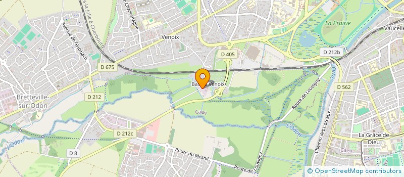 localisation de l'entreprise GRIMM à CAEN