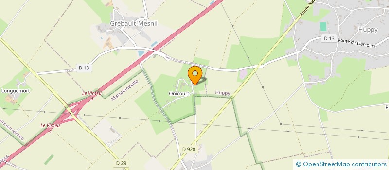 localisation de l'entreprise GRIMM-LEVASSEUR  GREBAULT-MESNIL